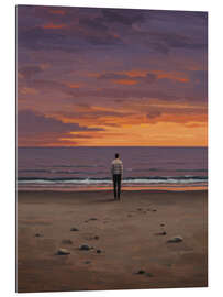 Cuadro de plexi-alu Empty Beach - Felipe Hora