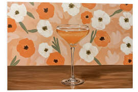 Hartschaumbild Peach Blossom Bellini - Felipe Hora