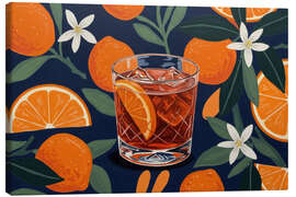 Canvas print Tropical Negroni - Felipe Hora
