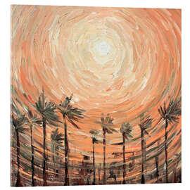 Tableau en verre acrylique Sandstorm - Maria Tuzhilkina