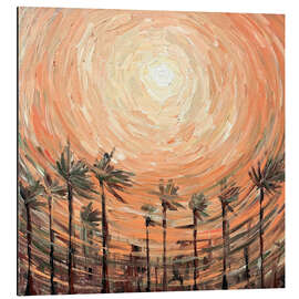 Tableau en aluminium Sandstorm - Maria Tuzhilkina