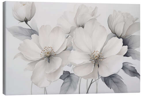 Quadro em tela Gentle Blooms