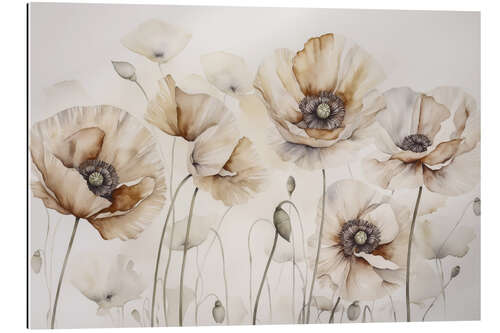 Cuadro de plexi-alu Poppies Summer