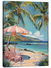 Canvas print Sunny holidays by the sea - Jörg Gamroth