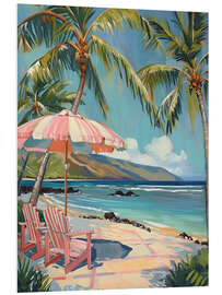 Foam board print Sunny holidays by the sea