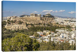Canvas print Acropolis Athens - Peter Schickert