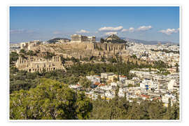 Kunstwerk Acropolis Athens - Peter Schickert