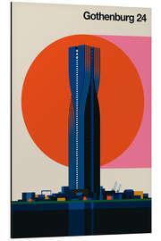 Magnettafel Gothenburg 24