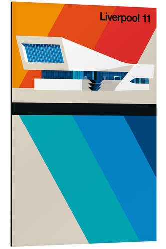 Aluminium print Liverpool 11