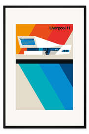 Gerahmter Kunstdruck Liverpool 11