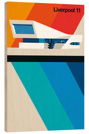 Tableau en bois Liverpool 11 - Bo Lundberg