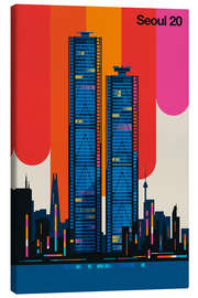 Quadro em tela Seoul 20 - Bo Lundberg