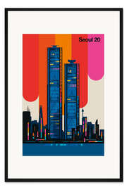 Gerahmter Kunstdruck Seoul 20