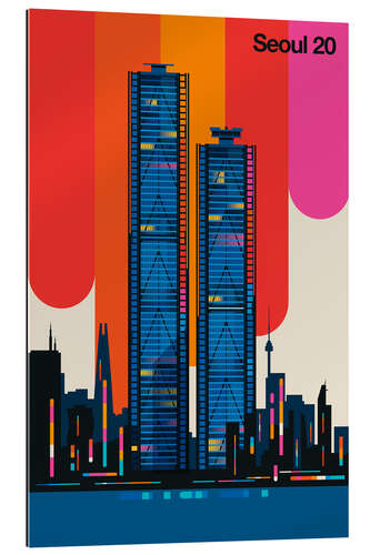 Cuadro de plexi-alu Seoul 20