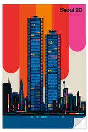 Wandsticker Seoul 20