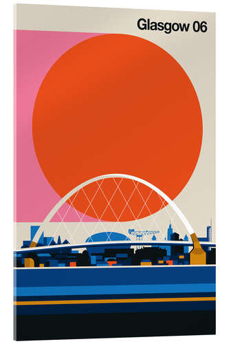 Acrylic print Glasgow 06