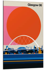 Aluminium print Glasgow 06 - Bo Lundberg