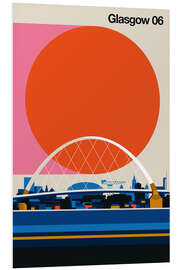 Hartschaumbild Glasgow 06