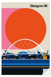 Wandsticker Glasgow 06