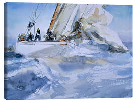Quadro em tela Sailing yacht - Matthias Kriesel