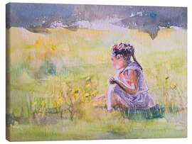 Tableau sur toile On the meadow