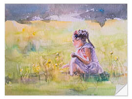 Wandsticker Auf der Wiese