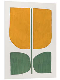 Hartschaumbild Tulpe