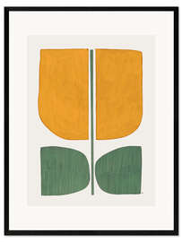 Gerahmter Kunstdruck Tulpe