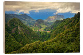 Holzbild Miradouro dos Balcões, Madeira - Dave Derbis