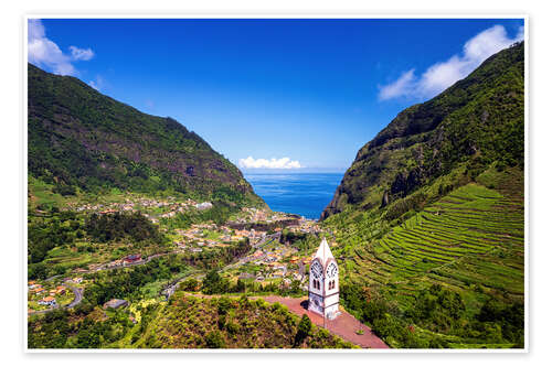 Plakat São Vicente, Madeira