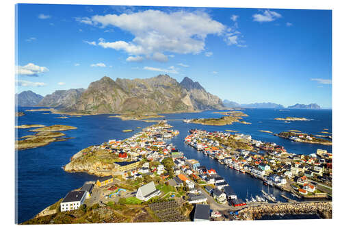 Obraz na szkle akrylowym Henningsvaer, Lofoten