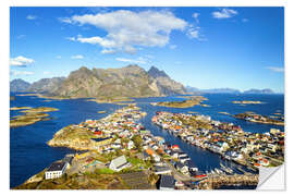 Wandsticker Henningsvaer, Lofoten - Dave Derbis