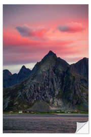 Wandsticker Flakstadtinden, Lofoten