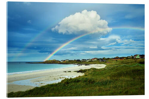 Obraz na szkle akrylowym Rainbow Beach