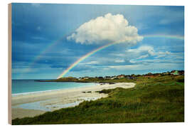 Cuadro de madera Rainbow Beach - Dave Derbis