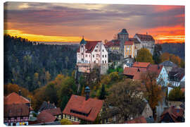 Canvas print Burg Hohnstein - Dave Derbis