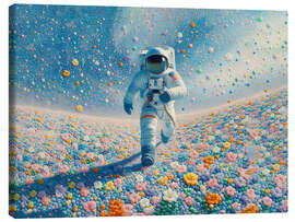 Lienzo Flower planet - nobelart