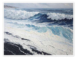 Tableau Wild waves - nobelart