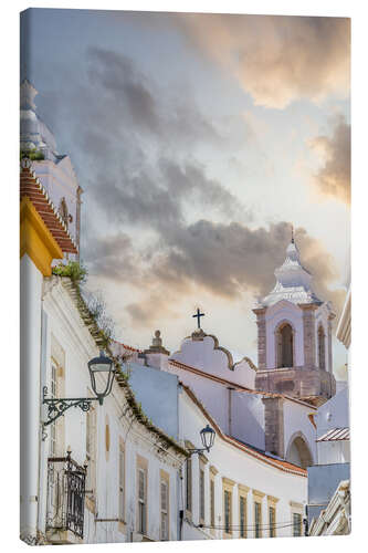 Canvas print Lagos in the Algarve, Church of Santo Antonio