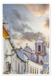 Poster Lagos an der Algarve, Kirche Santo Antonio - Jan Wehnert