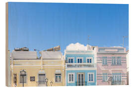 Tableau en bois Old Town of Lagos, Algarve, Portugal - Jan Wehnert