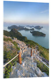 Tableau en verre acrylique Mu Ko Ang Thong National Park, Thailand - Jan Christopher Becke
