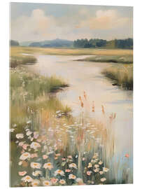 Obraz na szkle akrylowym Spring on the river - TAlex