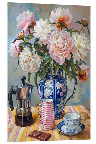 Cuadro de plexi-alu Still Life with Peonies