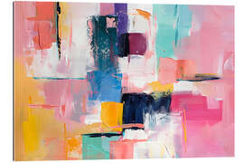 Gallery Print Farbige abstrakte Geometrie