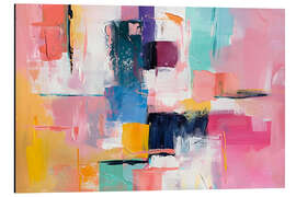 Magnettafel Farbige abstrakte Geometrie