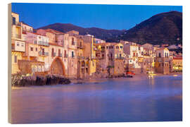 Obraz na drewnie Cefalù, Sicily - Patrick Lohmüller