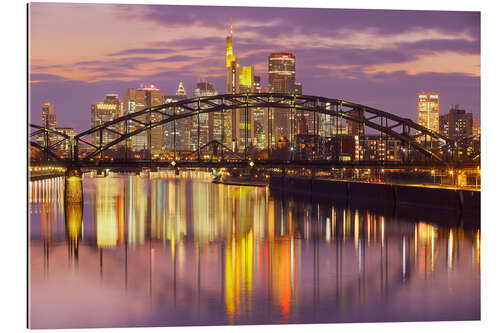 Cuadro de plexi-alu Frankfurt Reflection