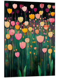 Magnettafel Tulpenland