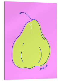 Cuadro de plexi-alu Pear up! - Pear - Ohkimiko
